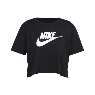 Sportswear Essential Short-Sleeve Casual Crew-Neck T-Shirt Women Tops Black BV6176-010