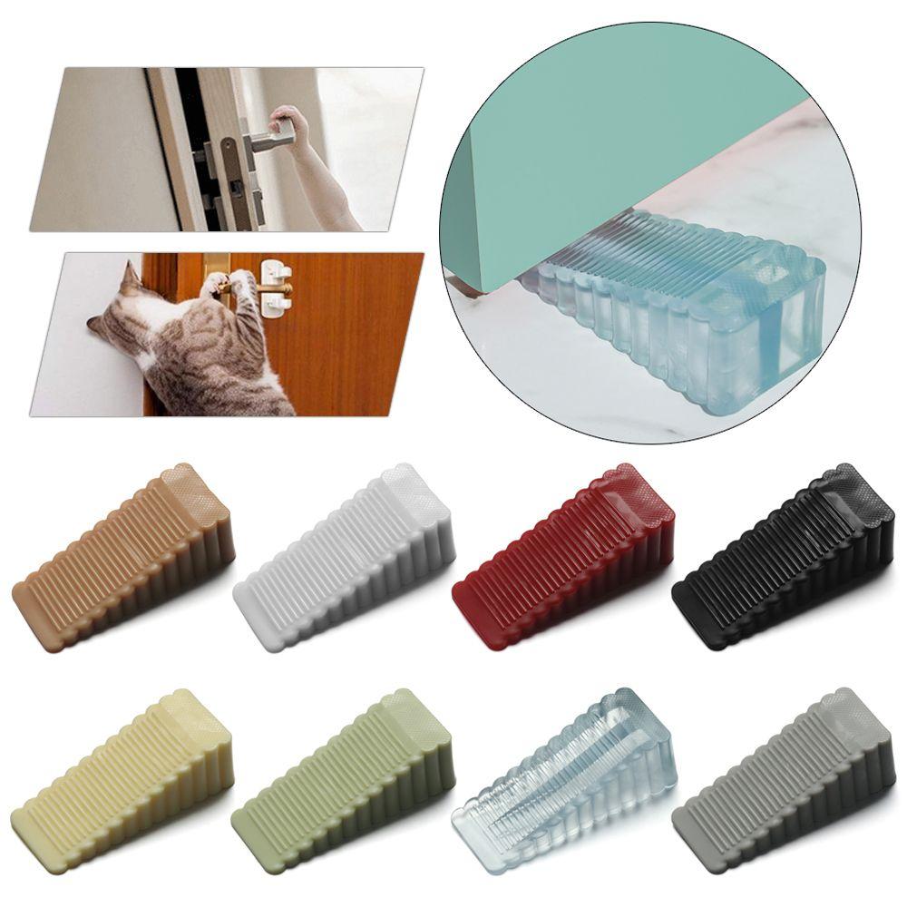 Baby Safety Anti-Collision Non Punching Door Wedge Wall Protector Floor Block Door Stopper