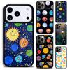 Solar System Planet Constellations Phone Case For iPhone 17,16e,15,14,13,12,11,Mini,Pro,MAX Soft Silicone Cover