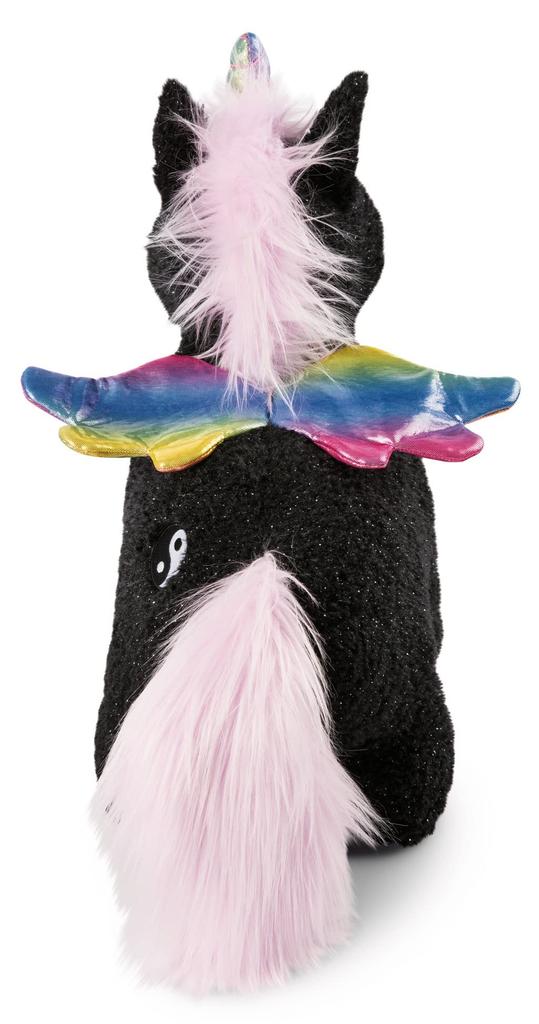 NICI Unicorn Rainbow Inn Plush Black Toy, 32cm, Germany, 3047378,