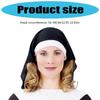 Nun Habits Hat Nun Headpiece Nun Headband Hat for Women Adult Halloween Cosplay Costume Accessory