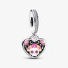 Black Spider Skeleton Charm Bead Components Skeleton Cat Poker Bead Component Pendant Bead Component Compatible With Copper Metal Authentic Original