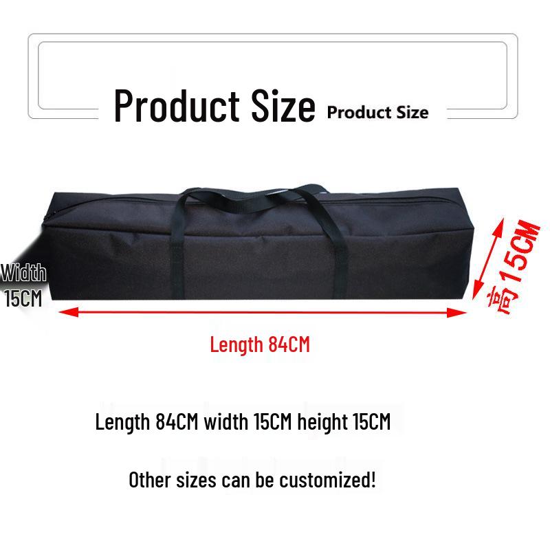 Velkokapacitní taška na nářadí a tyče k markýze pro venkovní kempování