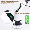 Multifunctional Electric Cleaning Brush Electric Cordless Spin Scrubber Toilet Mops Portable Cleaning Tool For Kitchen/Bathroom
