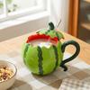 Tazza Ceramica Anguria a Prova di Perdite Resistente al Calore Tazza per Bevande Fredde Tazza per Tè al Latte Tazze da Caffè Regalo