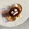 Plush Cookie Funloving Doll Keychain Quirky Soft Toy For Distinctive Bag Accessory