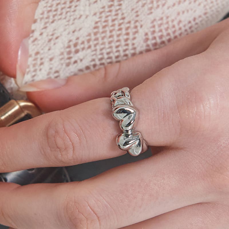 noonoo fingers Hit Heart Ring
