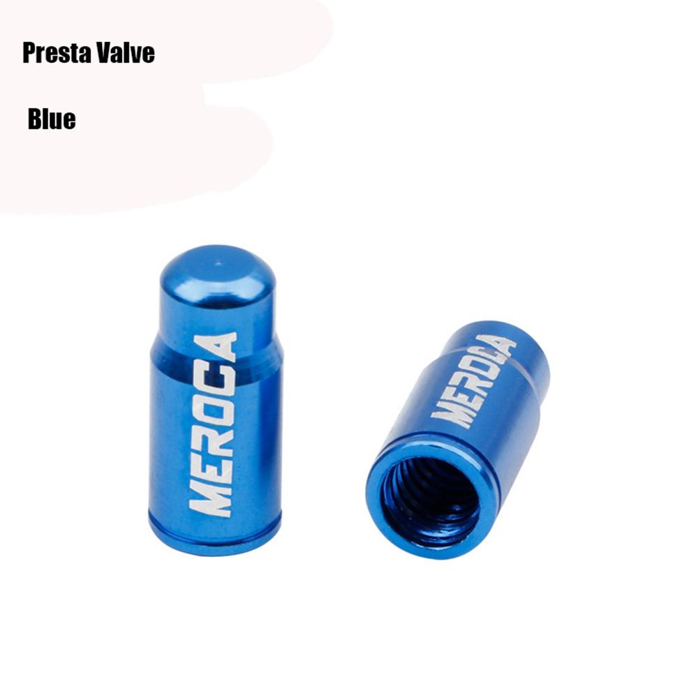 2pcs Aluminum Bicycle Tire Valve Cap Ultralight Mountain Road Bike Valve Cap Schrader/Presta Tire Valve