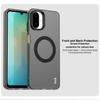 IMAK For Samsung Galaxy A07 4G Case Compatible with MagSafe PC+TPU Protective Phone Back Cover