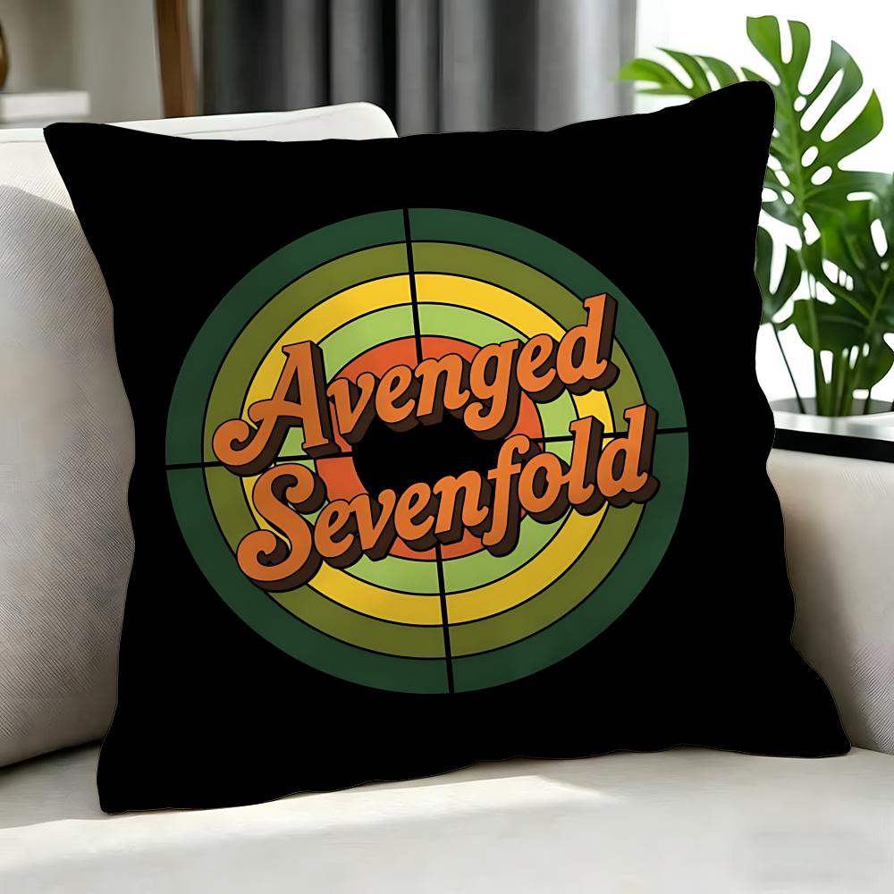 metal Avenged Sevenfold Cushion Cover Cushion Cover Set Pcs x x x Pillowcase Decorative Sofa Home Decor