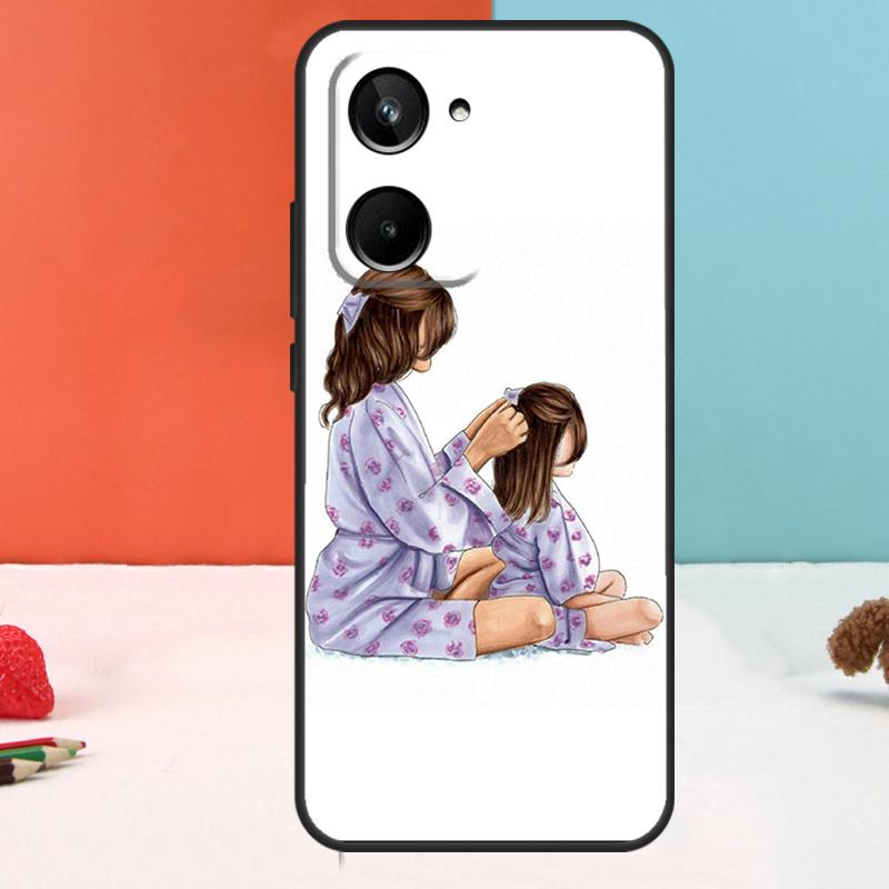 

Мама и Дочь Для Realme 11 12 Pro Plus 9 10 GT5 GT3 GT Neo5 C35 C31 C30 C33 C51 C53 C55 C21Y C25s Чехол Realme C11 2021