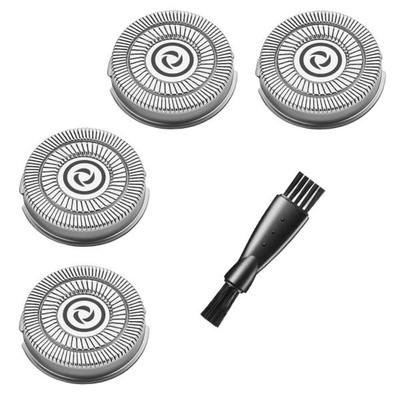 Čepel hlavy pro Skull Razor Náhradní hlavice kompatibilní s Pitbull PRO Pitbull Platinum PRO Silver PRO Diamond 12 Pack. 4-Silvery, 12
