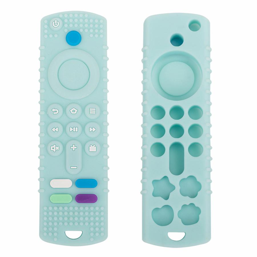 Silicone Teether Baby Anti-eating Hand Teething Stick Toys Simulation TV Remote Control Teether High Quality Teether