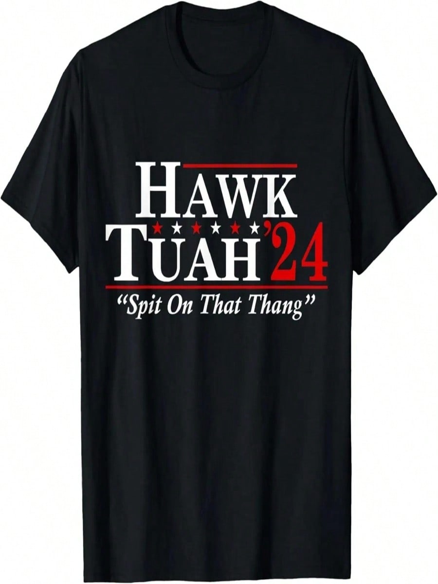 Hawk Tuah 24 Spit On That Thang T-Shirt S разноцветный