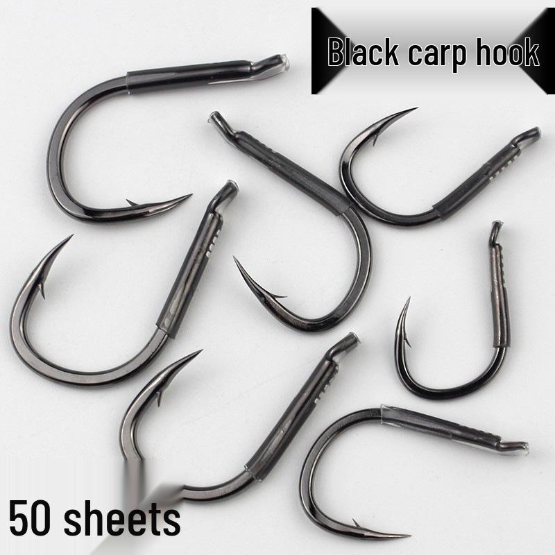 

Тройной усиленный крючок для карпа с бородкой, с прямым и смещенным ушком для ловли крупной рыбы Size 17