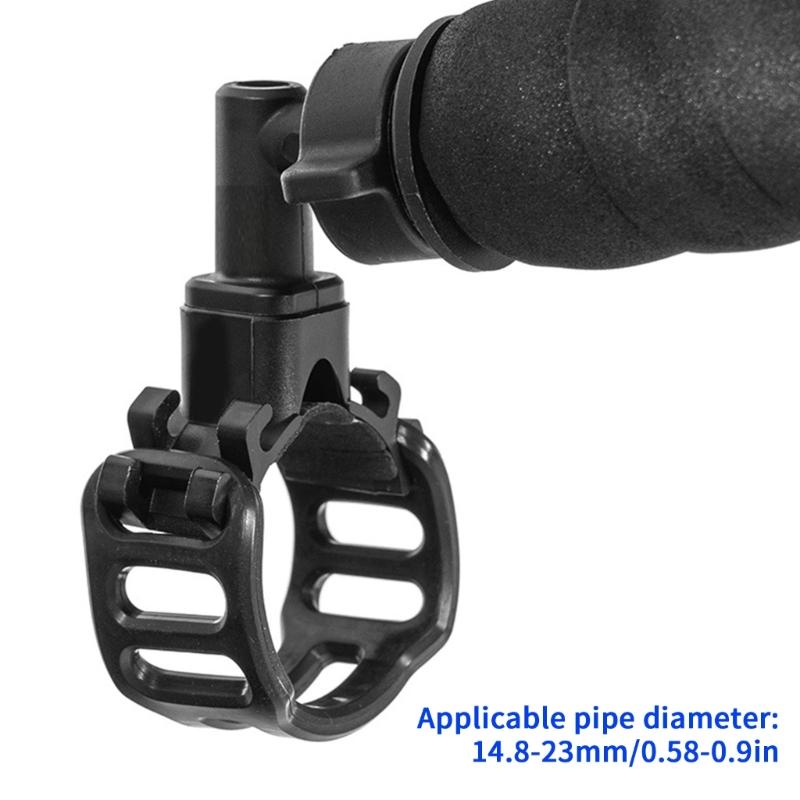 Cycling Flashlight Stand 360 Rotating Bicycles Flashlight Mount Universals Bike Handlebars Light Holder for Mountain Bike