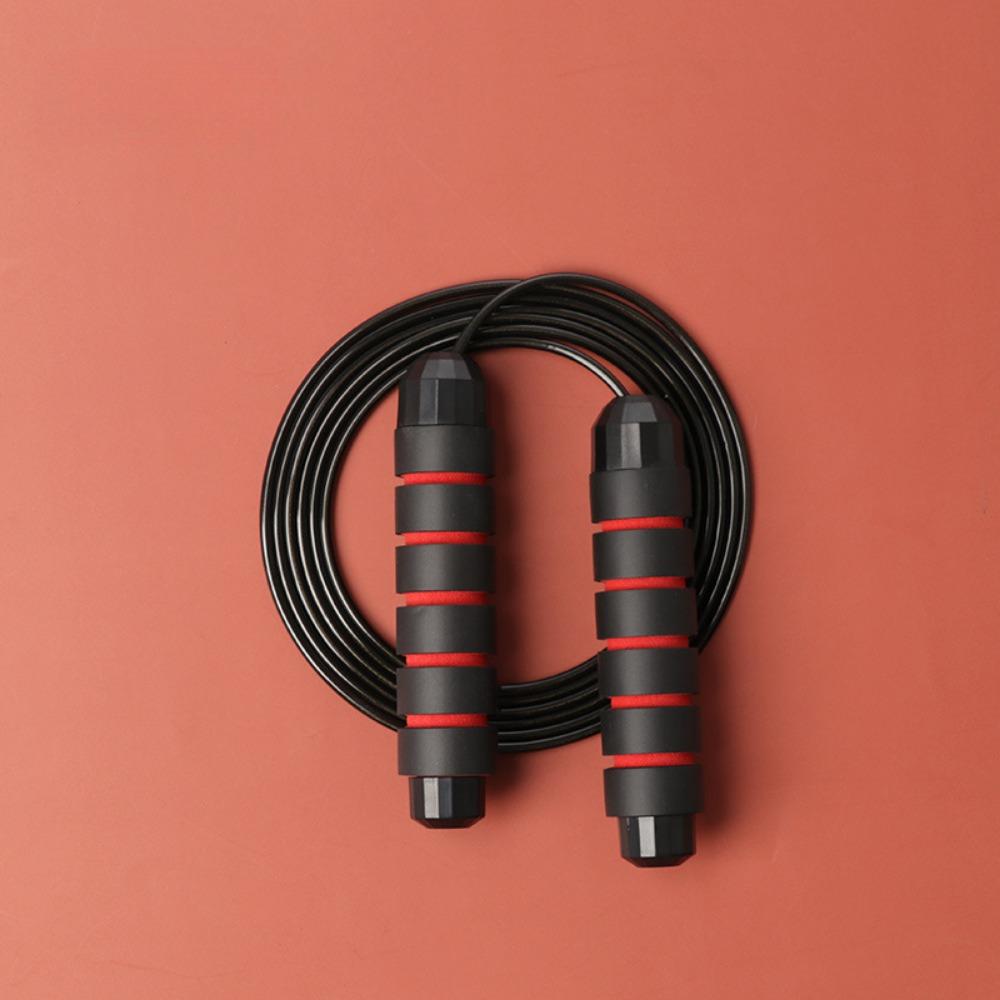 Ugrókötél, PVC fitnesz ugrálókötél, vastag acélhuzal, tartós sportkötél, zsírégetést segítő fitneszkötél