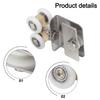 Bathroom Renovation Copper Pulley Bathroom Door Accessories Copper Roller For Glass Door Diameter 20 Mm Effortless Installation