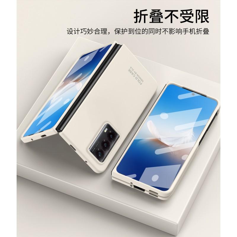 Ultra Slim Full Coverage Protective Case Honor Magic V2 Foldable Phone PC Hard Shell Anti-Slip Anti-Fingerprint Business Style