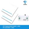 Graffiti Smart WiFi+RF433 Remote Control Switch, Alexa-Compatible On-Off Device.