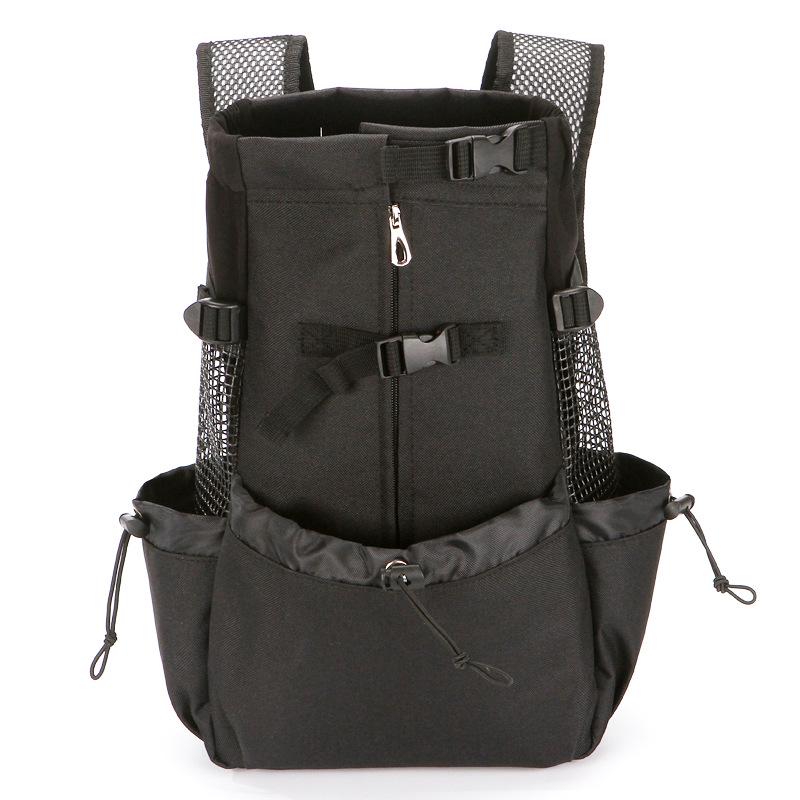 Portable Ventilated Pet Backpack: Head-Out Design for Outdoor Outings, Breathable & Washable