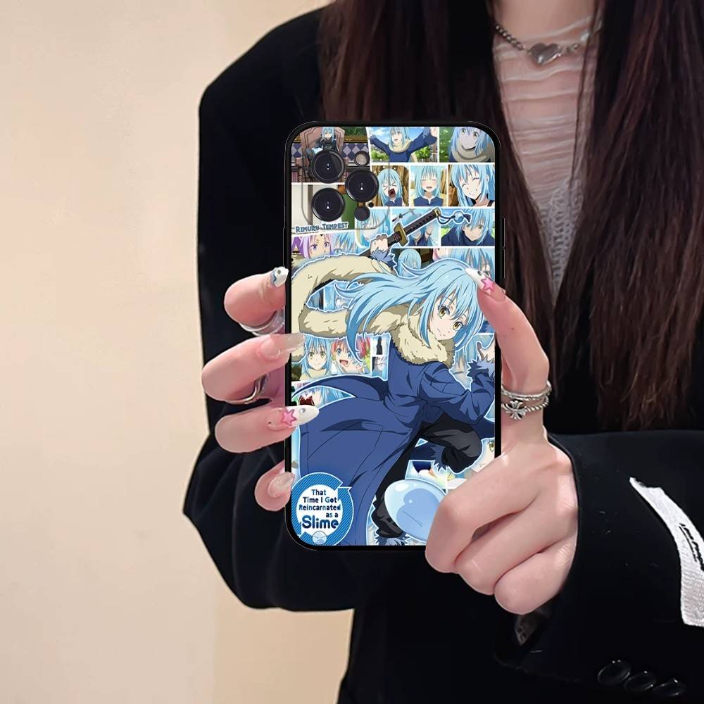 

Anime Tensei Shitara Slime Datta Ken Phone Case For Iphone 17 16 15 16e 14 13 12 11 Pro Max Plus Case Cover Coque iPhone 13