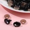 20pcs Plastic Children  DIY  Puppet Crafts Oval Safety Eyes   Accessories For White Bear Oval Safety Eyes