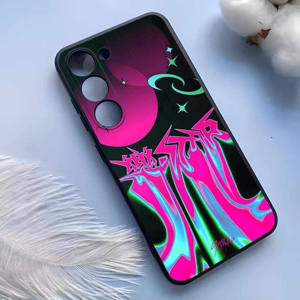 

Модний Kpop S-Stray-Kids Чохол для телефону Samsung S25 Ultra S24 S23 S22 S21 S20 Plus Fe Galaxy A54 A53 A34 A25 Силіконовий чохол Samsung S22