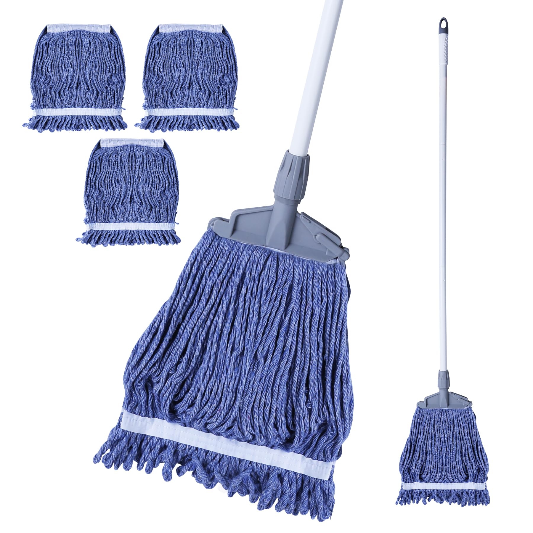 

Eyliden Набор для влажной и сухой уборки пола Защищает Впитывает воду для пола Сухая влажная швабра, Ткань на основе хлопка, Ткань, 3, Легкий, Полы, Чистый,