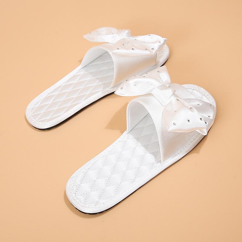 Summer Slippers Women's Indoor Home Silent Soft Bottom Home Silent Advanced Sense French Summer Deodorant Non-slip Women