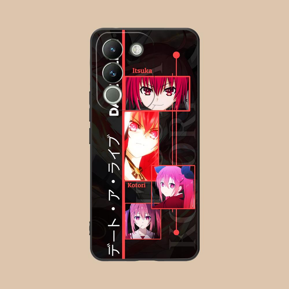 Date a Live Kotori Itsuka TPU Handyhülle für VIVO V60 V50 V40 V30 V29 V27 V25 V23 Pro Lite 5G Bunte Druckabdeckung