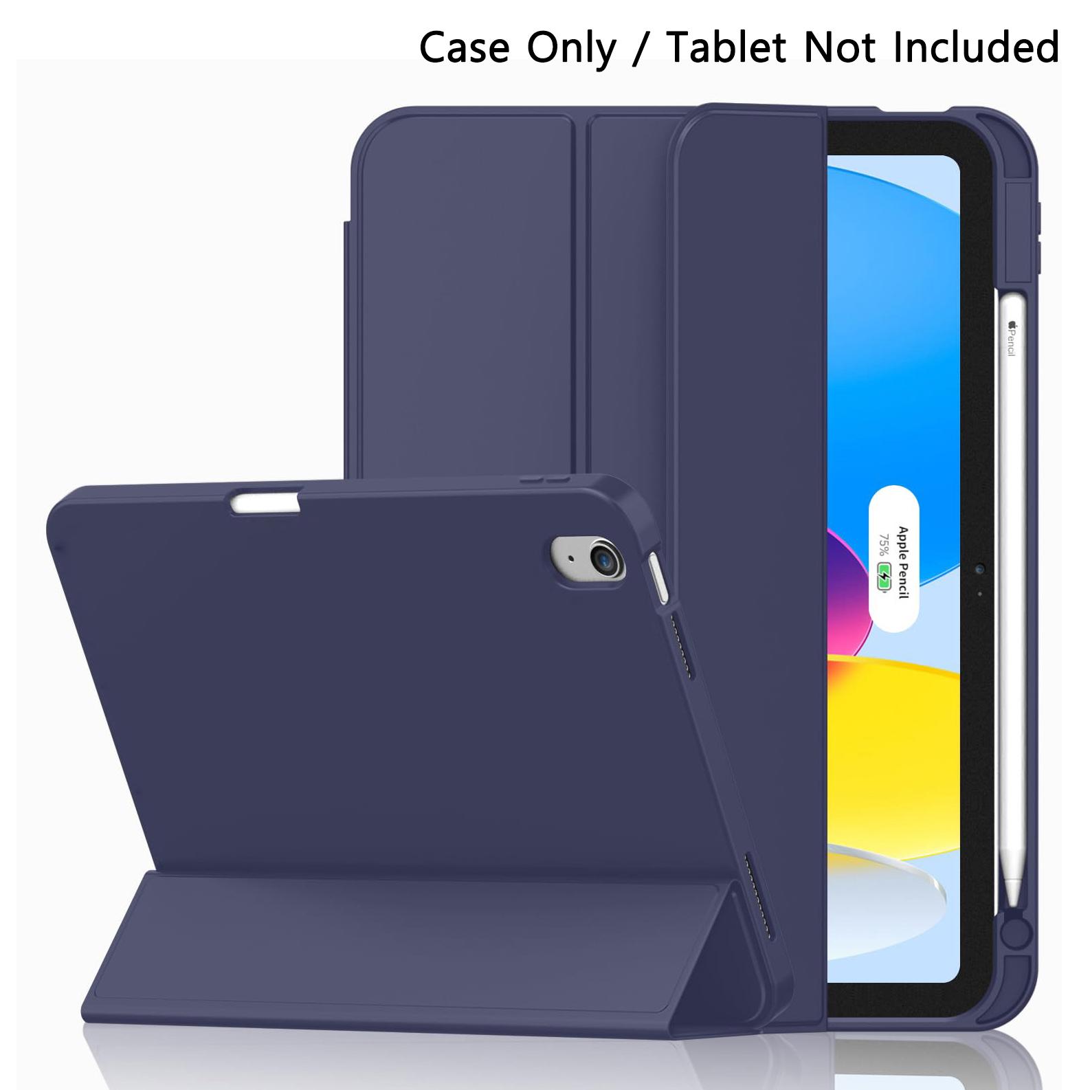 Étui pour iPad (A16) Coque 11ème Génération 11 Pouces / 10ème Génération 10,9 Pouces avec Porte-Crayon, Coque Hybride iPad 11 10 iPad 10th 11th (A16)
