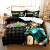 3d Anime JoJo's Bizarre Adventure Bedding Set Printed With Pillowcase Bed Duvet Cover Soft Single Double Queen Super King Size