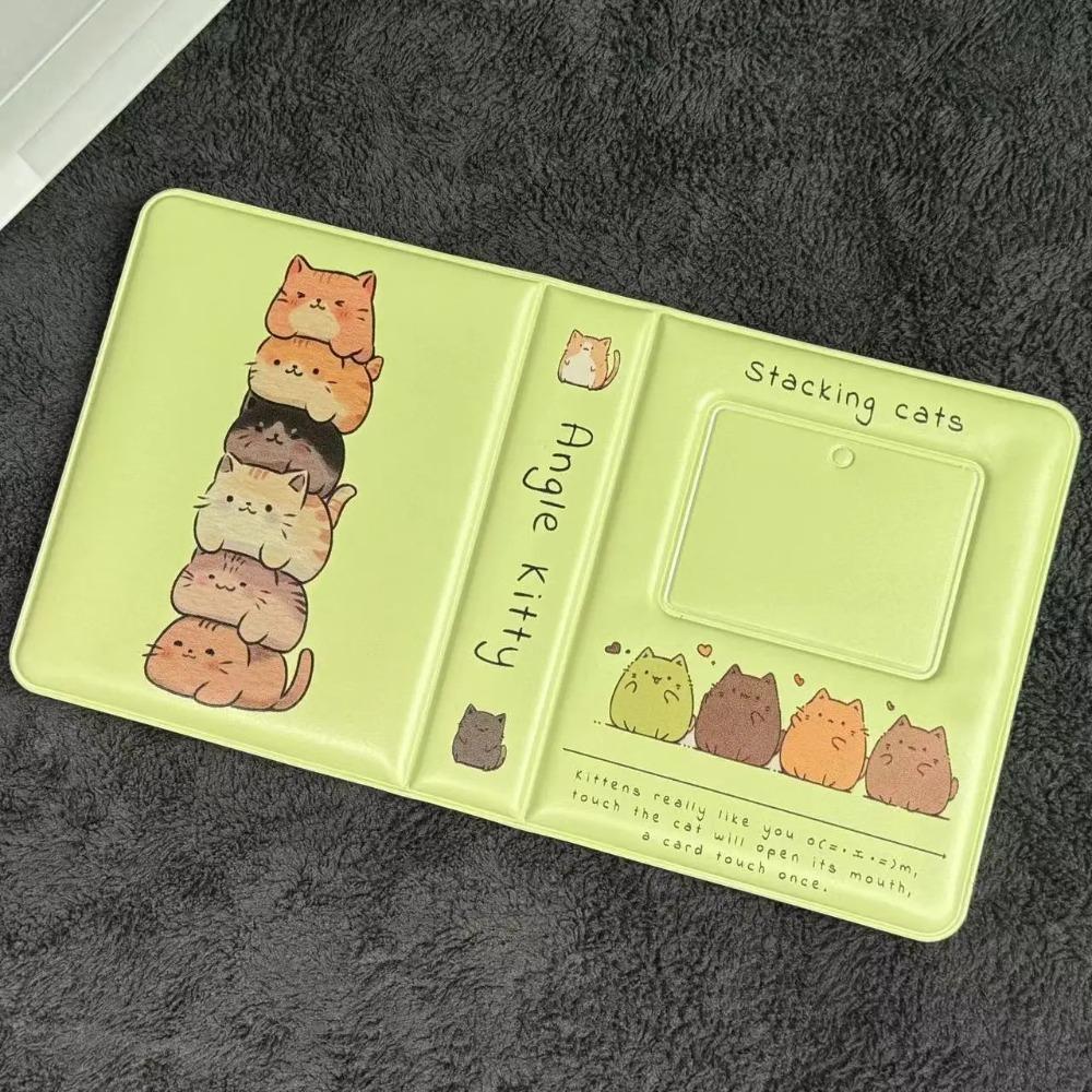 

ПВХ фотоальбом 3-дюймовий тримач для карток новий органайзер для карток зелений