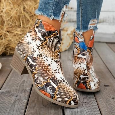 Solid Color Matching Modern Boots Side Zipper Ladies Shoes 2024 Brand Fashion High Quality Plus Size Ankle Women's Boots