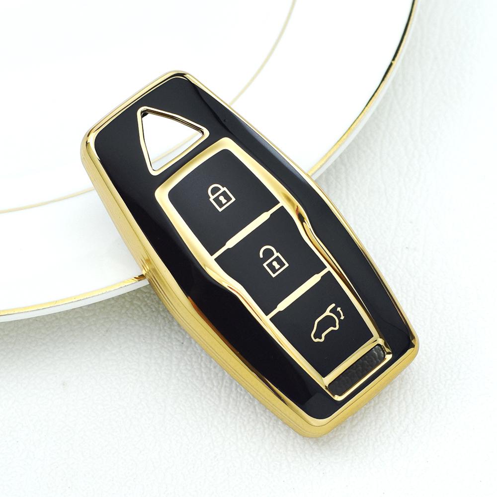 3 4 Tasten TPU Auto Remote Key Shell Fob Halter für Mitsubishi Outlander 2023 2022 Auto Smart Key Case Abdeckung Zubehör