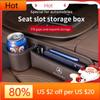 2025 New 2025 Hot For A B C E S V R-Class A45 C43 CLA GLA GLB GLC SLK SL Car Seat Gap Multifunction Storage Box Se