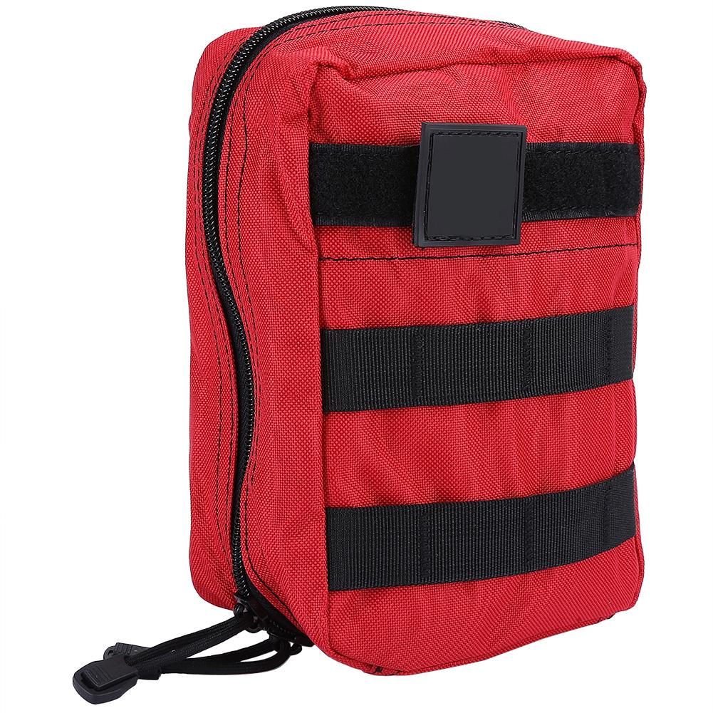 Portable Emergency Aid Bag Outdoor Camping Mountain Climbing Emergency Aid BagRed Simple