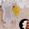 Cat Animal Style Silicone Cat Resin Mold Handmade Craft DIY Resin Charms Pendant Mold Jewelry Making