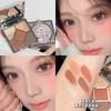 Five Color Fantasy Bear Eyeshadow Palette Fine Smooth Non Flying Powder Face Makeup