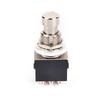 1X 9-Pin 3Pdt Guitar Effects Pedal Box Stomp Foot Metal Switch True Bypass Black