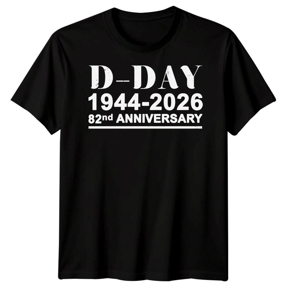 Family 1944-2026 D-Day T-Shirt Tee World War II Normandy Military History #DD S
