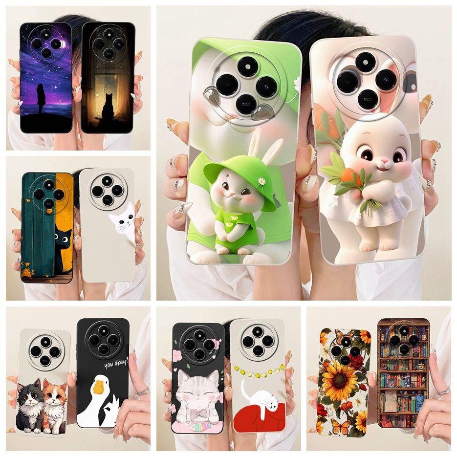 Per Xiaomi Redmi 14C Custodia PocoC75 Carina Cover Cartoon Coniglio Custodie per Telefono Antiurto Per Xiaomi Poco C75 C 75 Redmi14C Morbide Fundas