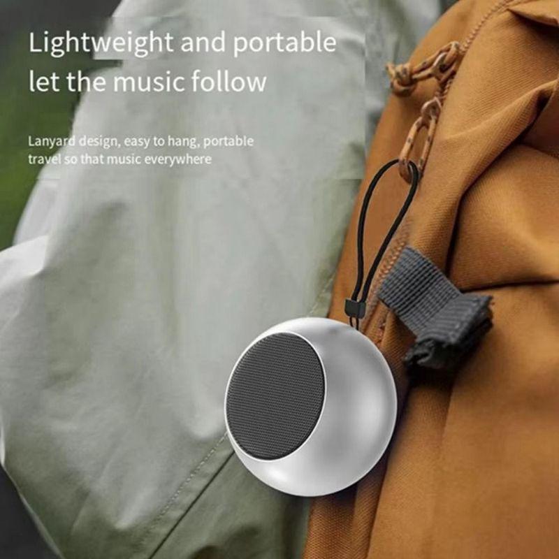 with RGB Lighting Mini Bluetooth Speaker Magnetic 2-in-1 Wireless Sound Box High Sound Quality Portable Subwoofer Party