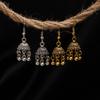 Bohemian Tassel Earrings With Bells Retro Ethnic Dangle Earrings For Women Handmade Jewelry Gift