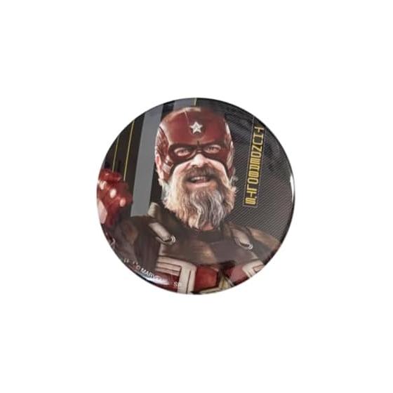 Small Planet Marvel "Thunderbolts*" Can Badge Complete Set (All 6 Types) Approx. 5.6x5.6cm (56) Blind Packaged