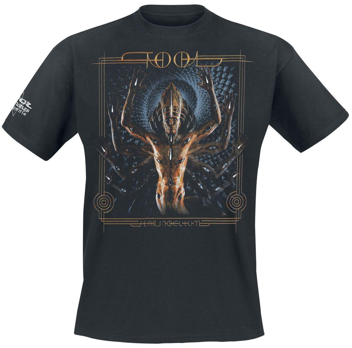 Tool Fear Inoculum AllSeeing Eye God Print Cotton TShirt Heavy Metal Streetwear Unisex Crew Neck Short Sleeve Tee S
