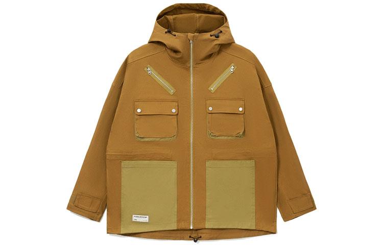 Li Ning Urban Outdoor Collection Jacket Men s Burnt Tea Green AJDR525-1 XXL