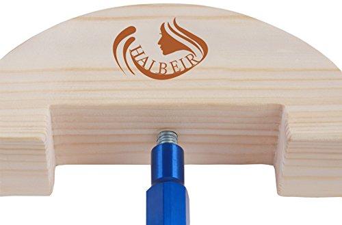 HAIBEIR Hat Stretcher, Denim Multicolor Adjustable Heavy Hat Stretcher for Hats, Cowboy Hats, Baseball Caps, Wool Hats, and Men's and Women's Caps (Bl