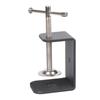 Adjustable Iron U Type Clamp Featuring Rubber Padded Jaw And Double 1/4inch Screw Holes For Photography Setups